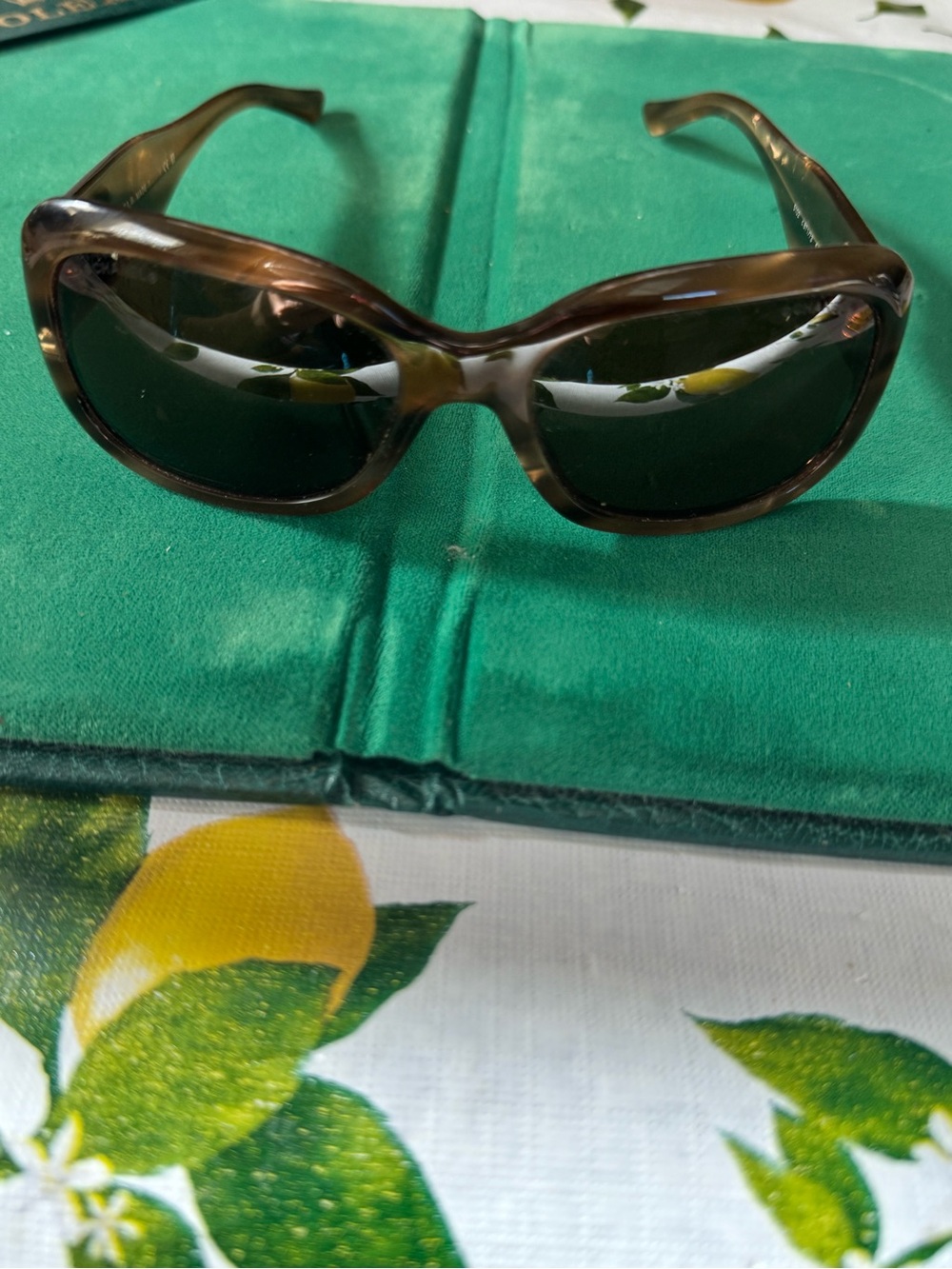 CHANEL Brown Sunglasses with silver logos - Picture 2 of 11